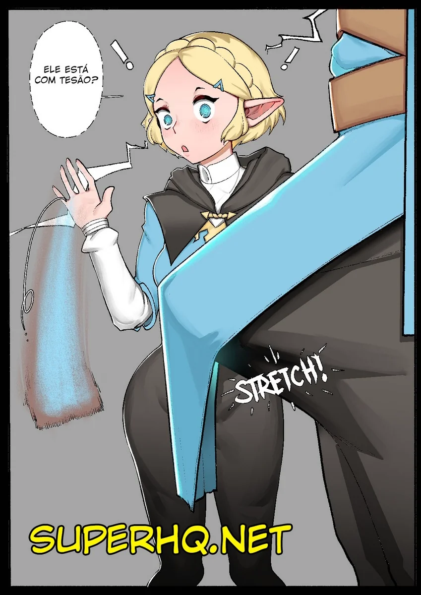 A Princesa Zelda e o Novo Funcionário Necessitado – Hentai HQ de Sexo em HQ Brasileiro