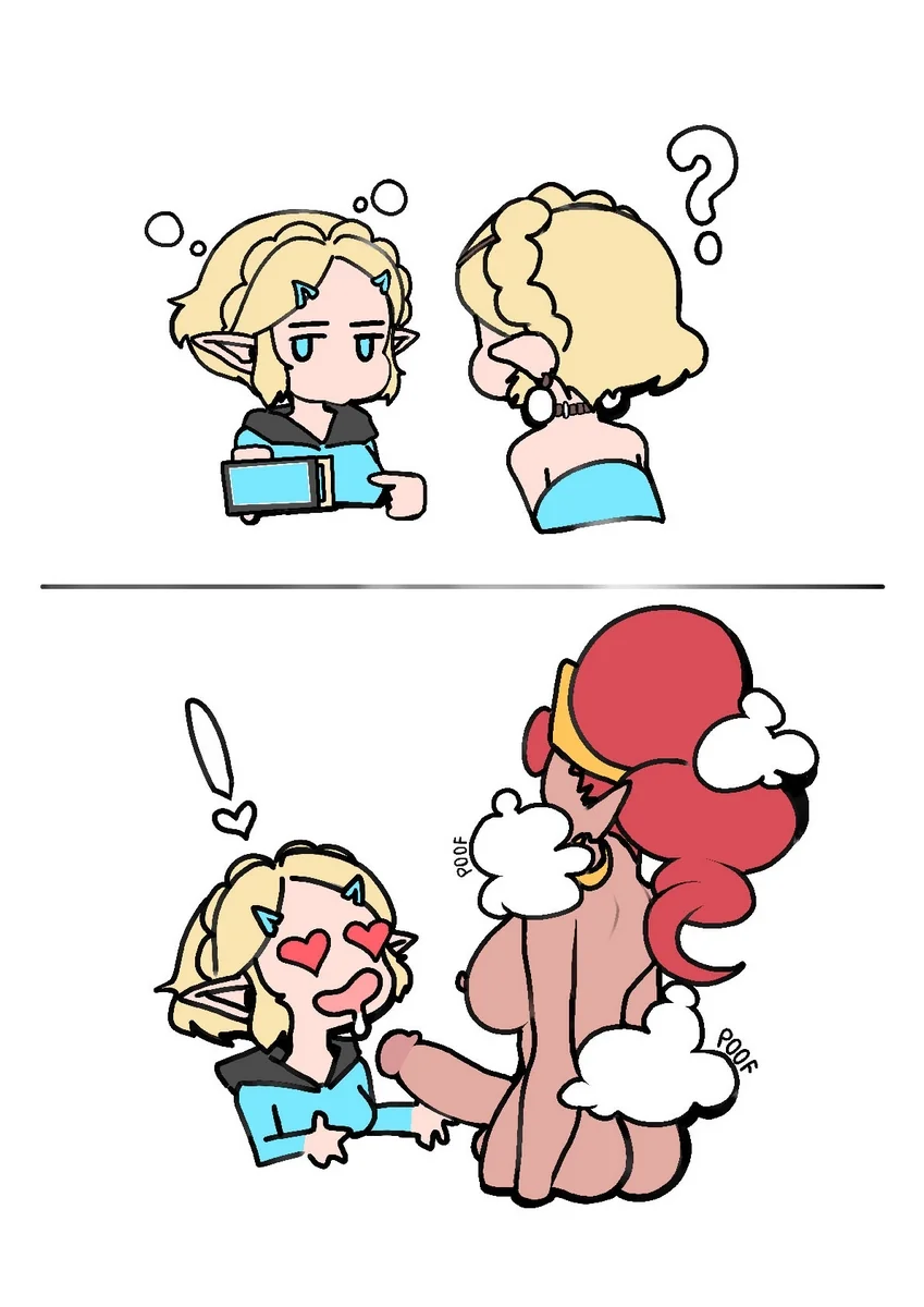 A Princesa Zelda e o Novo Funcionário Necessitado – Hentai HQ de Sexo em HQ Brasileiro