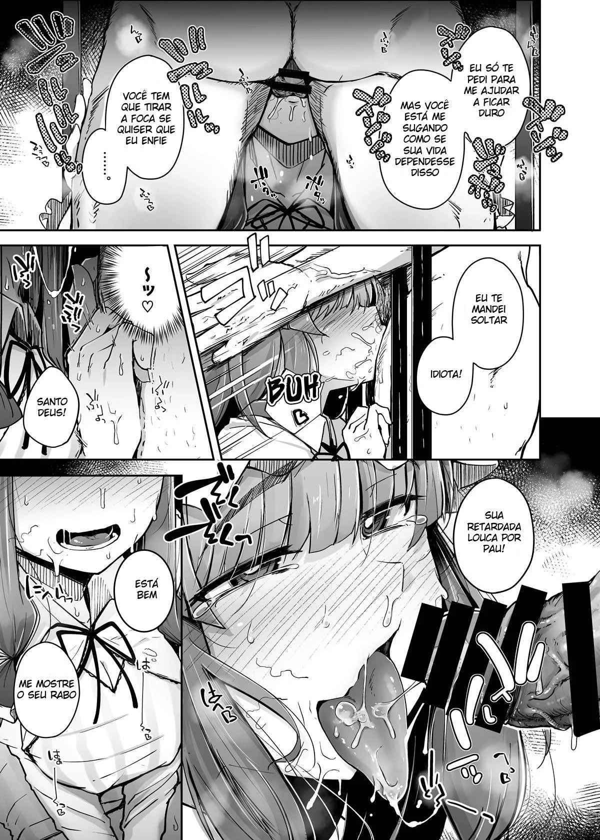 O Buraco Pervertido 3 Patchouli-sama e o Buraco Profundo: A Piranha Sedenta por Prazer em Hentai HQ Brasileiro