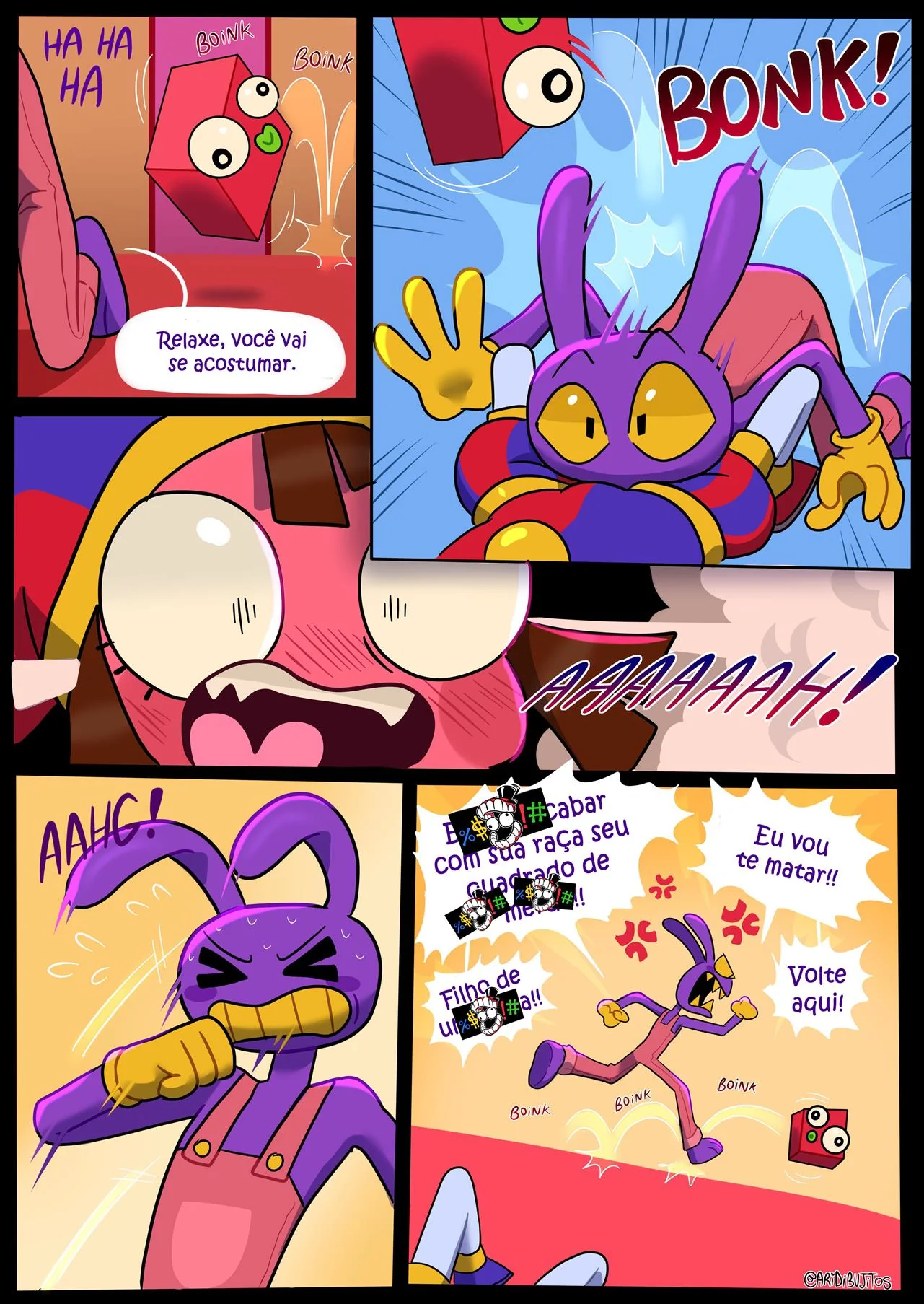 Piranhas Sedentas na HQ Brasileira Digital: O Segredo de Jax em Hentai