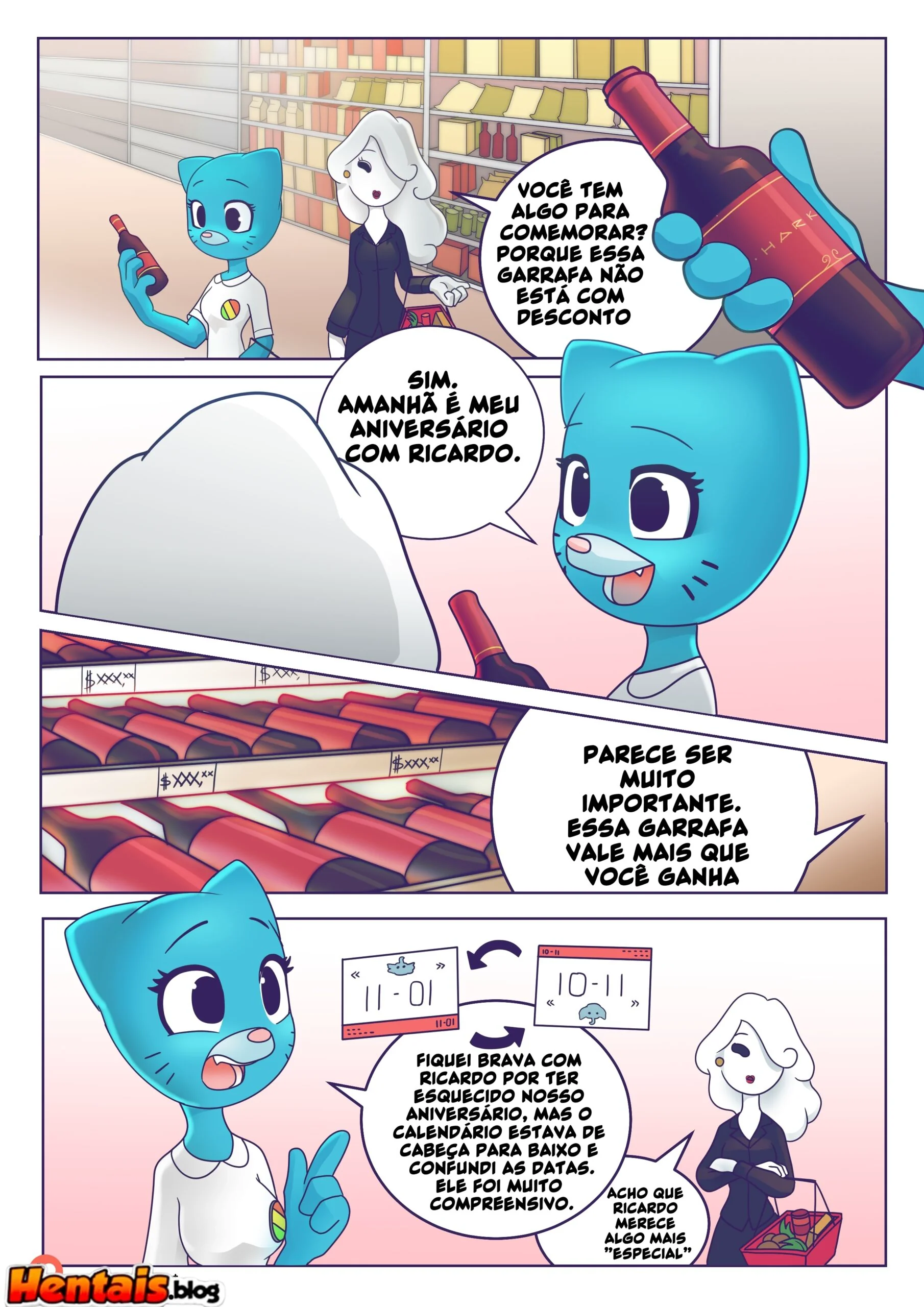 A Incrível Surpresa da Piranha Nicole Watterson – Hentai HQ Brasileiro