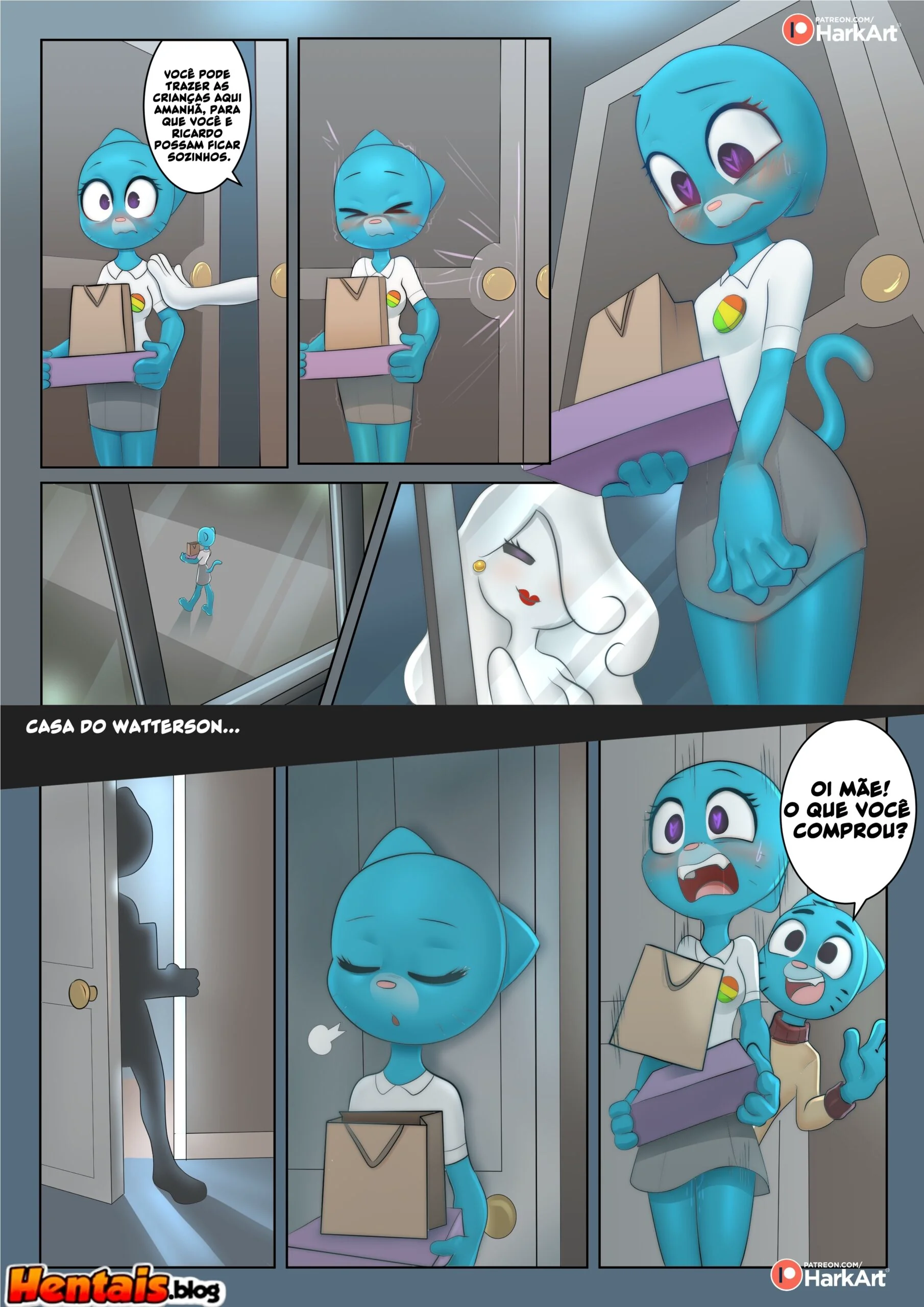 A Incrível Surpresa da Piranha Nicole Watterson – Hentai HQ Brasileiro