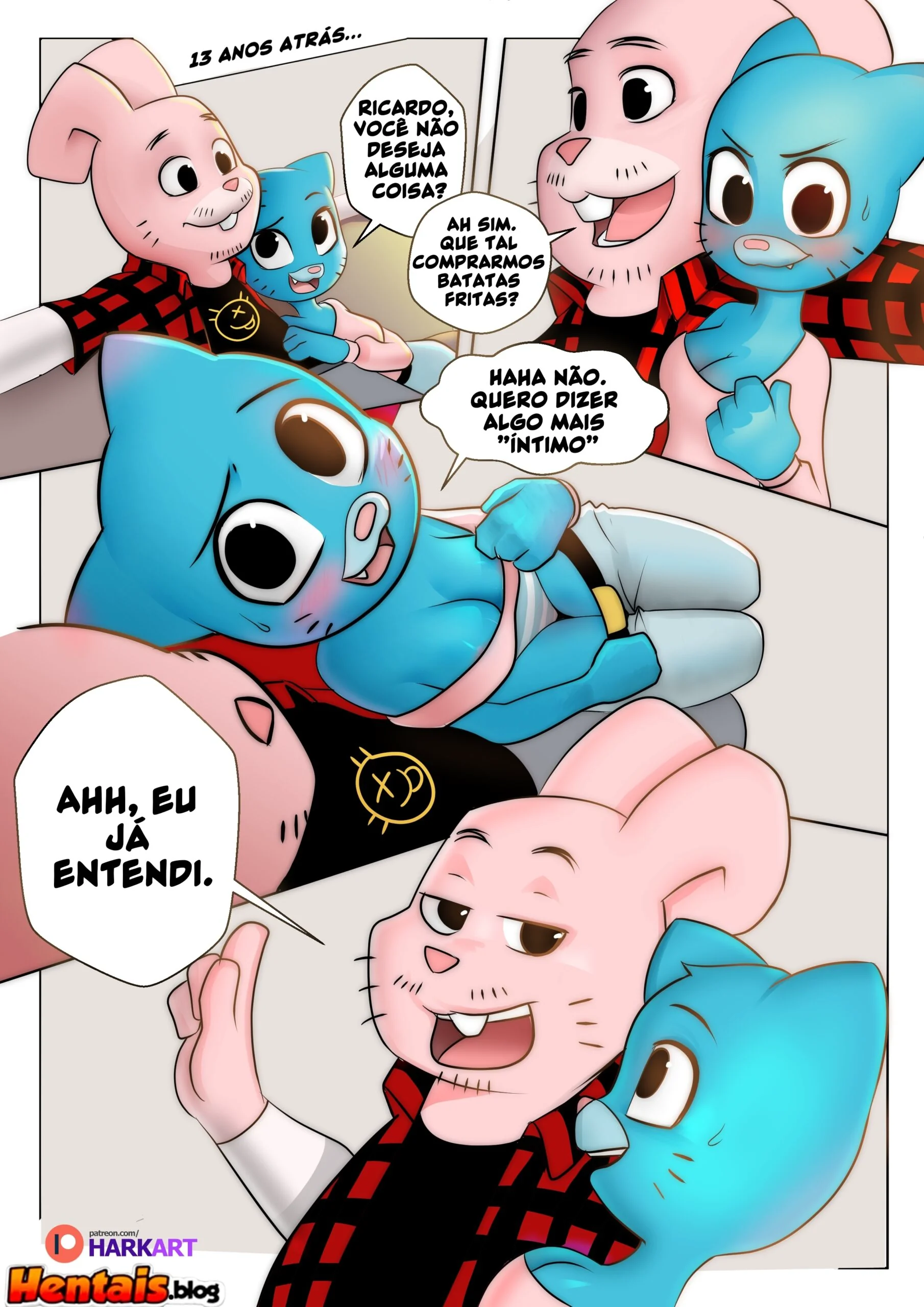 A Incrível Surpresa da Piranha Nicole Watterson – Hentai HQ Brasileiro