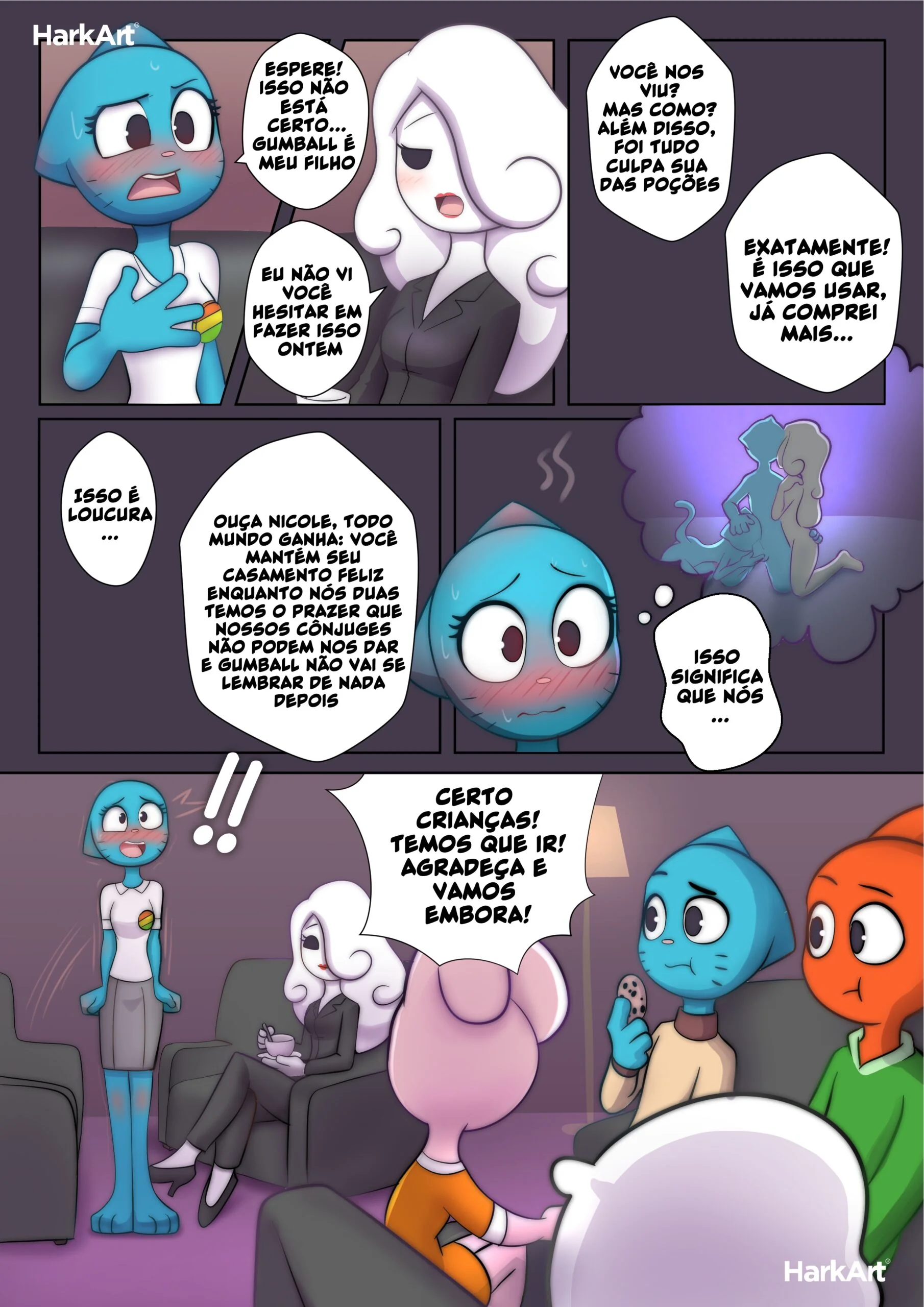 A Incrível Surpresa da Piranha Nicole Watterson – Hentai HQ Brasileiro