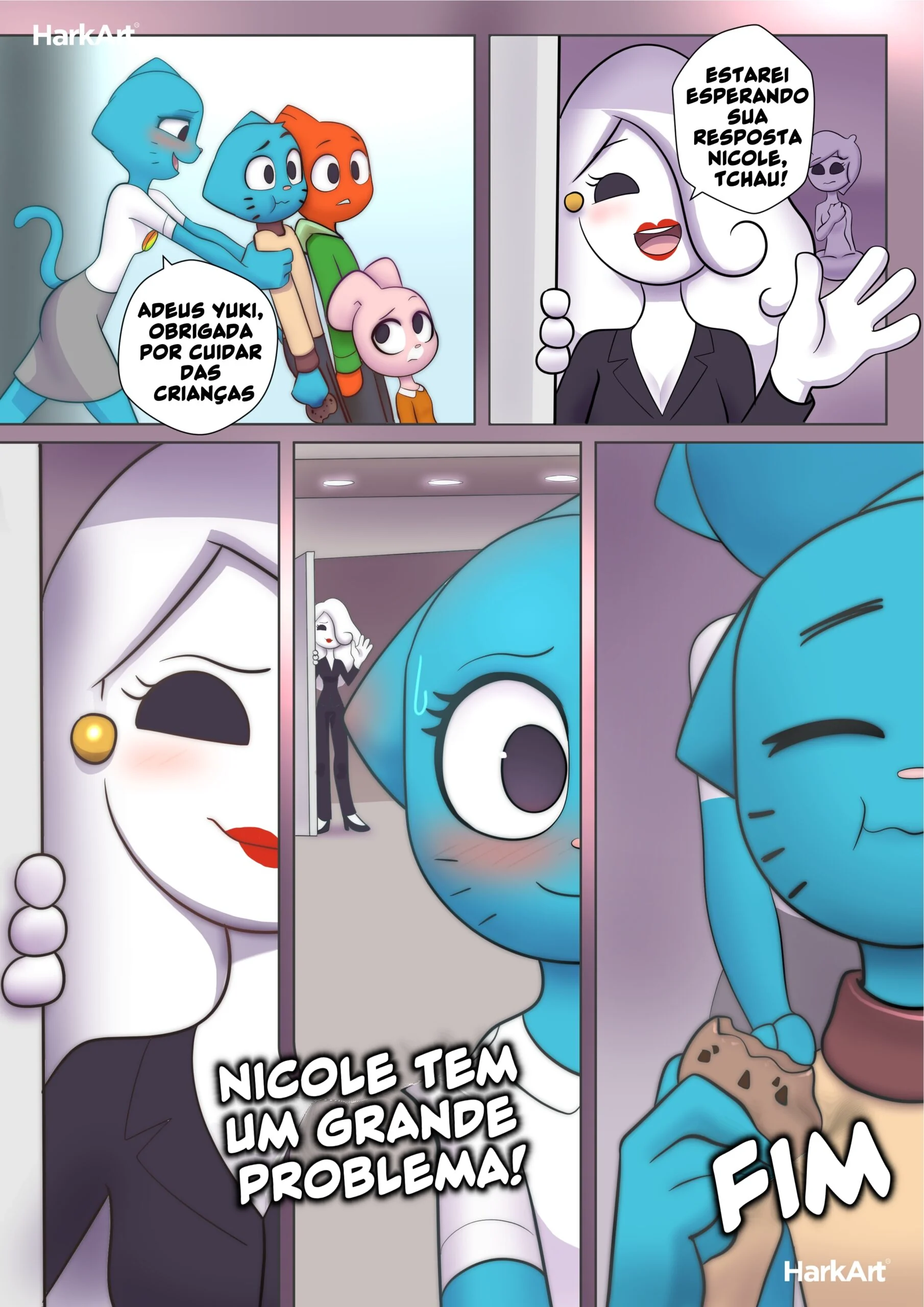 A Incrível Surpresa da Piranha Nicole Watterson – Hentai HQ Brasileiro