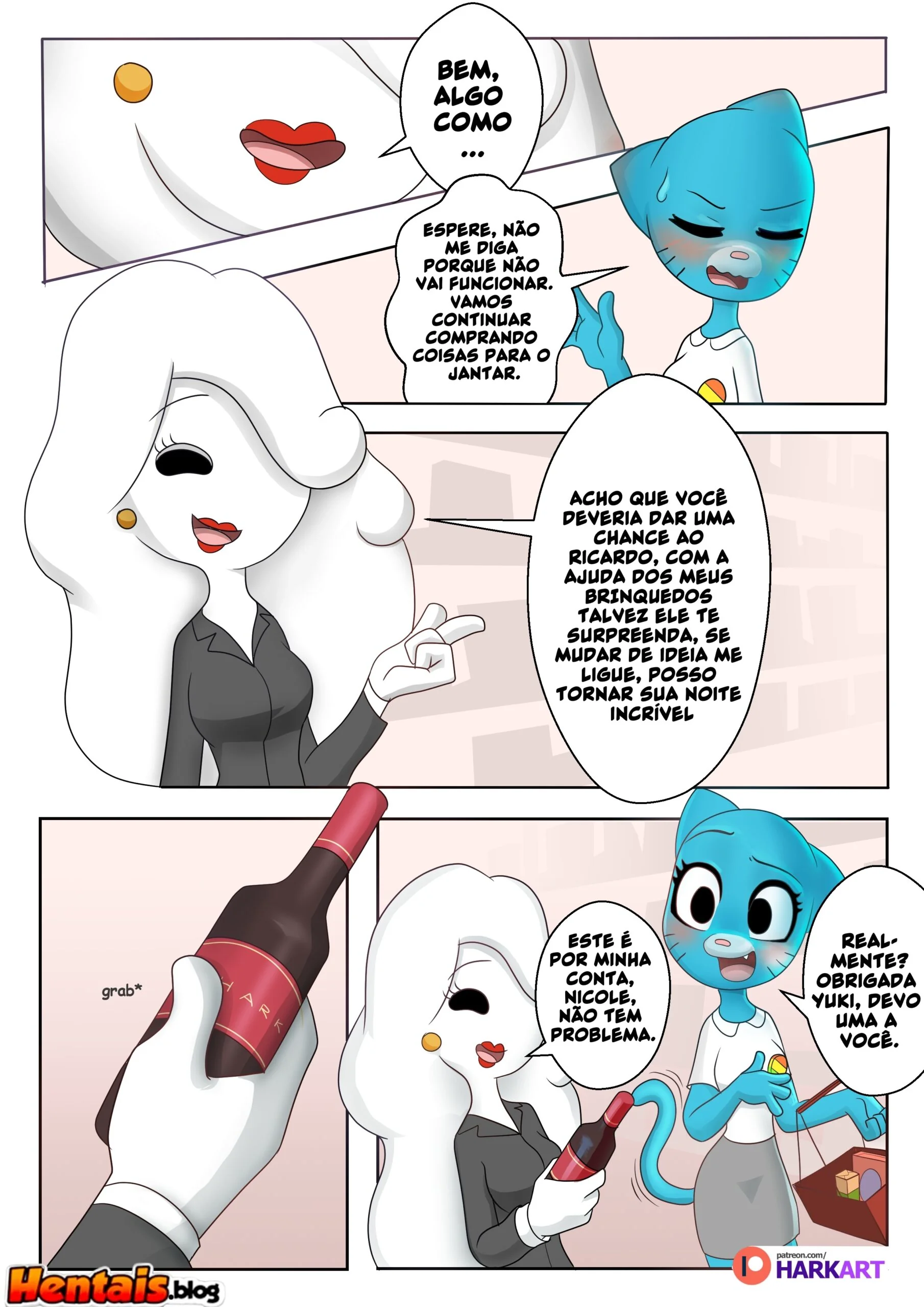 A Incrível Surpresa da Piranha Nicole Watterson – Hentai HQ Brasileiro