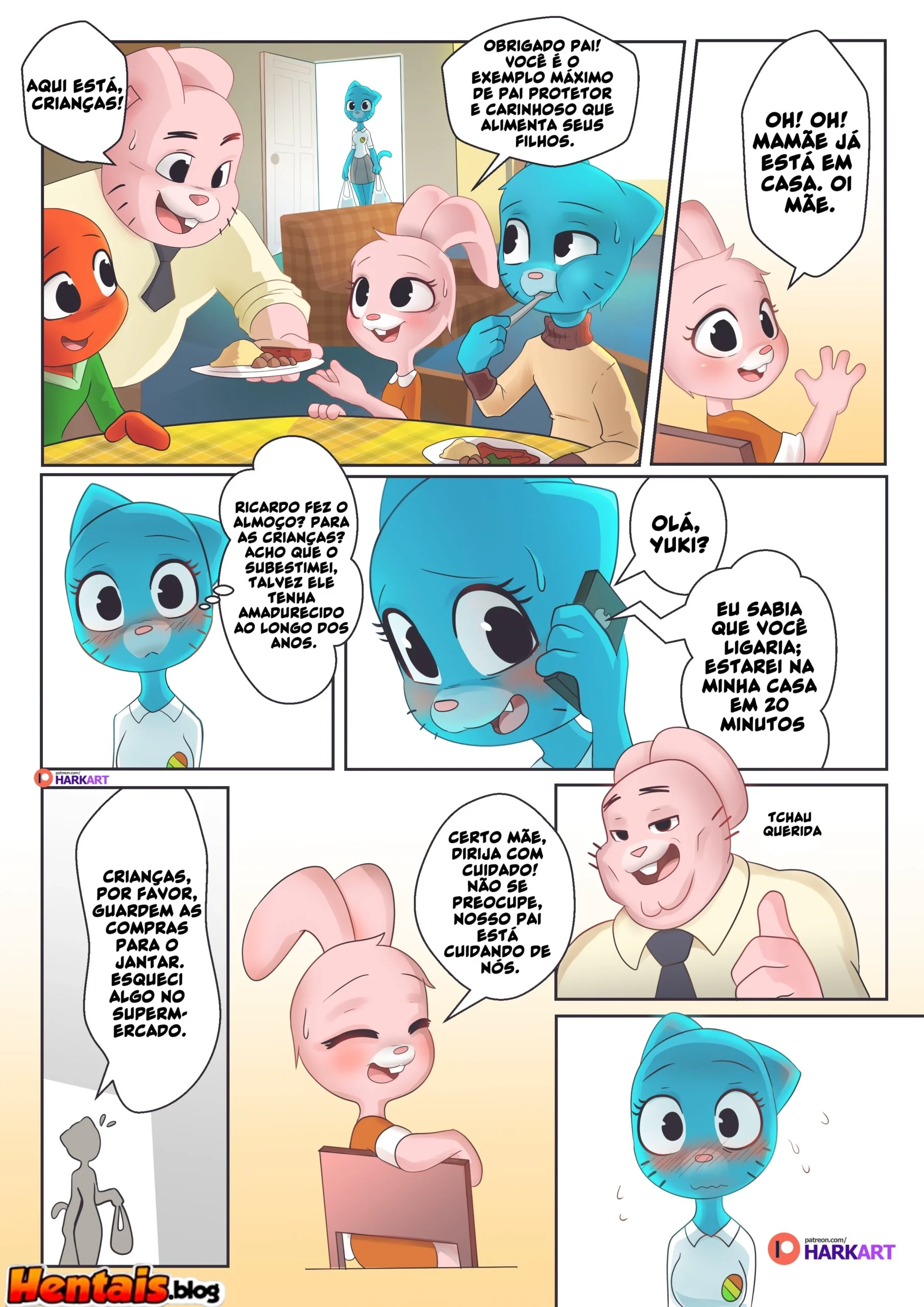 A Incrível Surpresa da Piranha Nicole Watterson – Hentai HQ Brasileiro