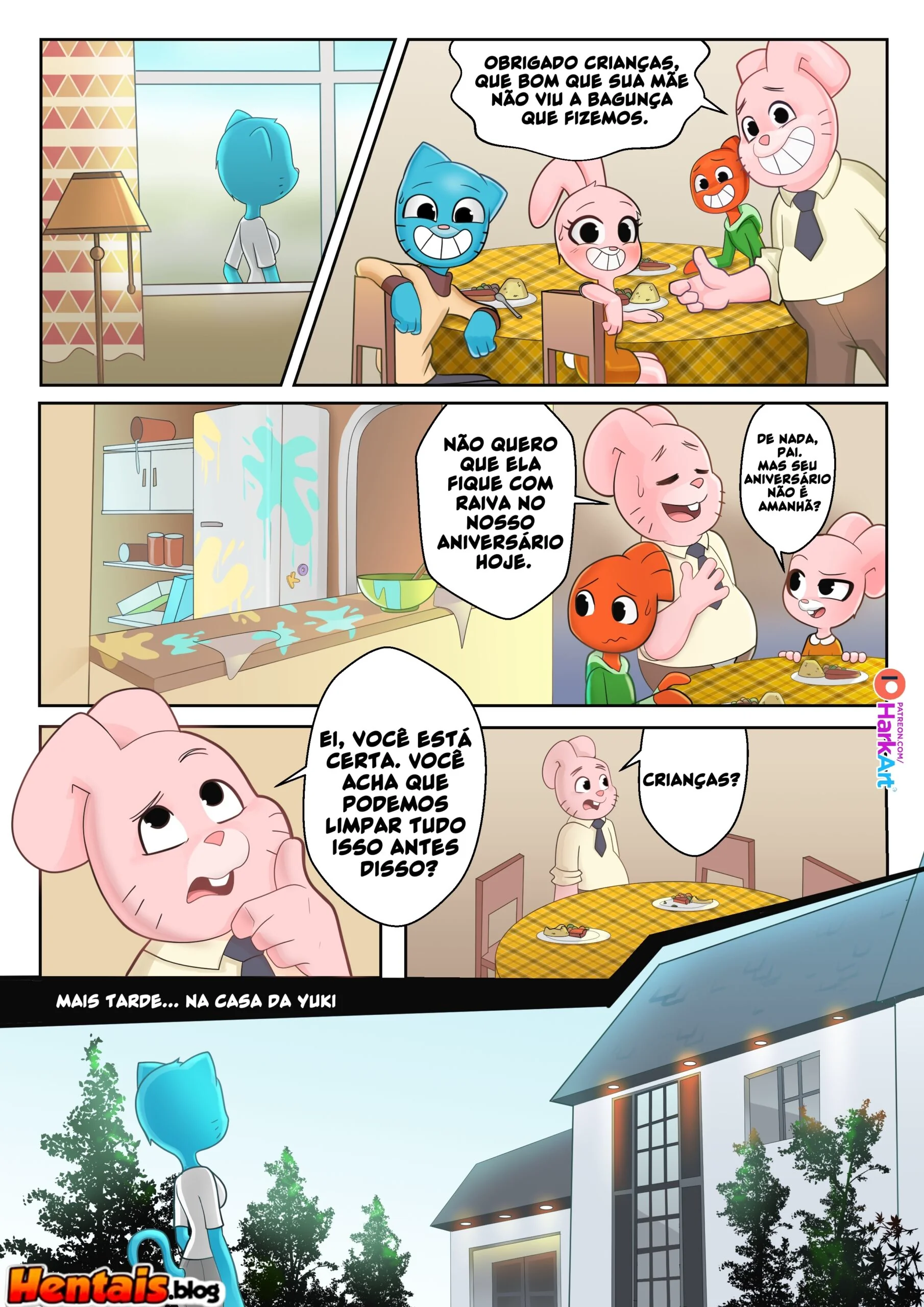 A Incrível Surpresa da Piranha Nicole Watterson – Hentai HQ Brasileiro
