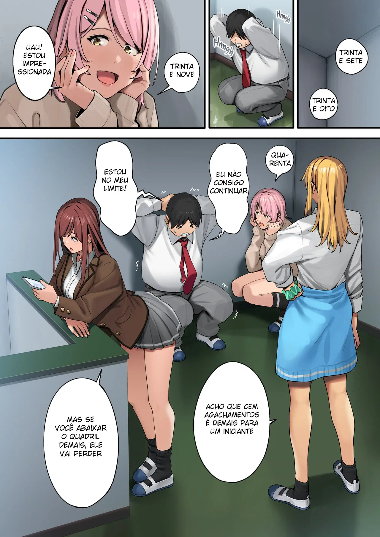 O Perdedor Sortudo e as Piranhas da Escola em HQ Brasileiro