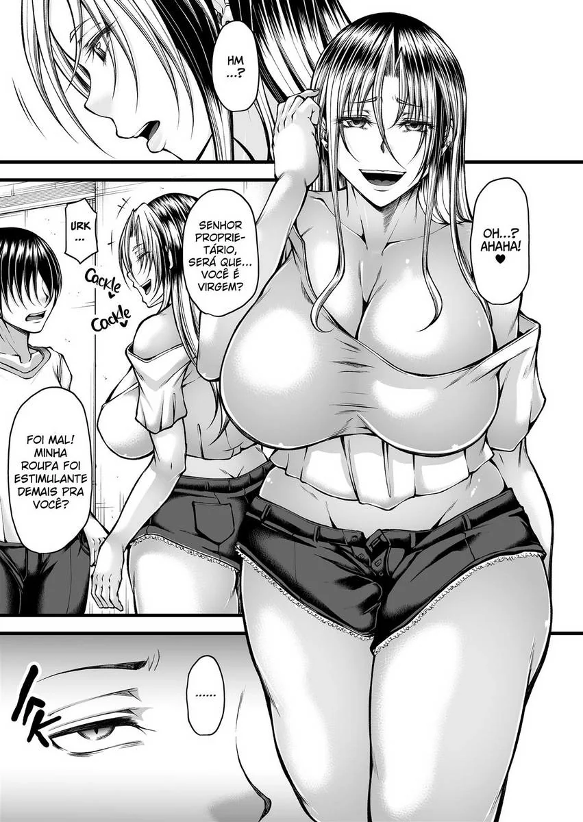 Peituda Tarada: Pagando o Condomínio com a Buceta – Em Hentai HQ Brasileiro