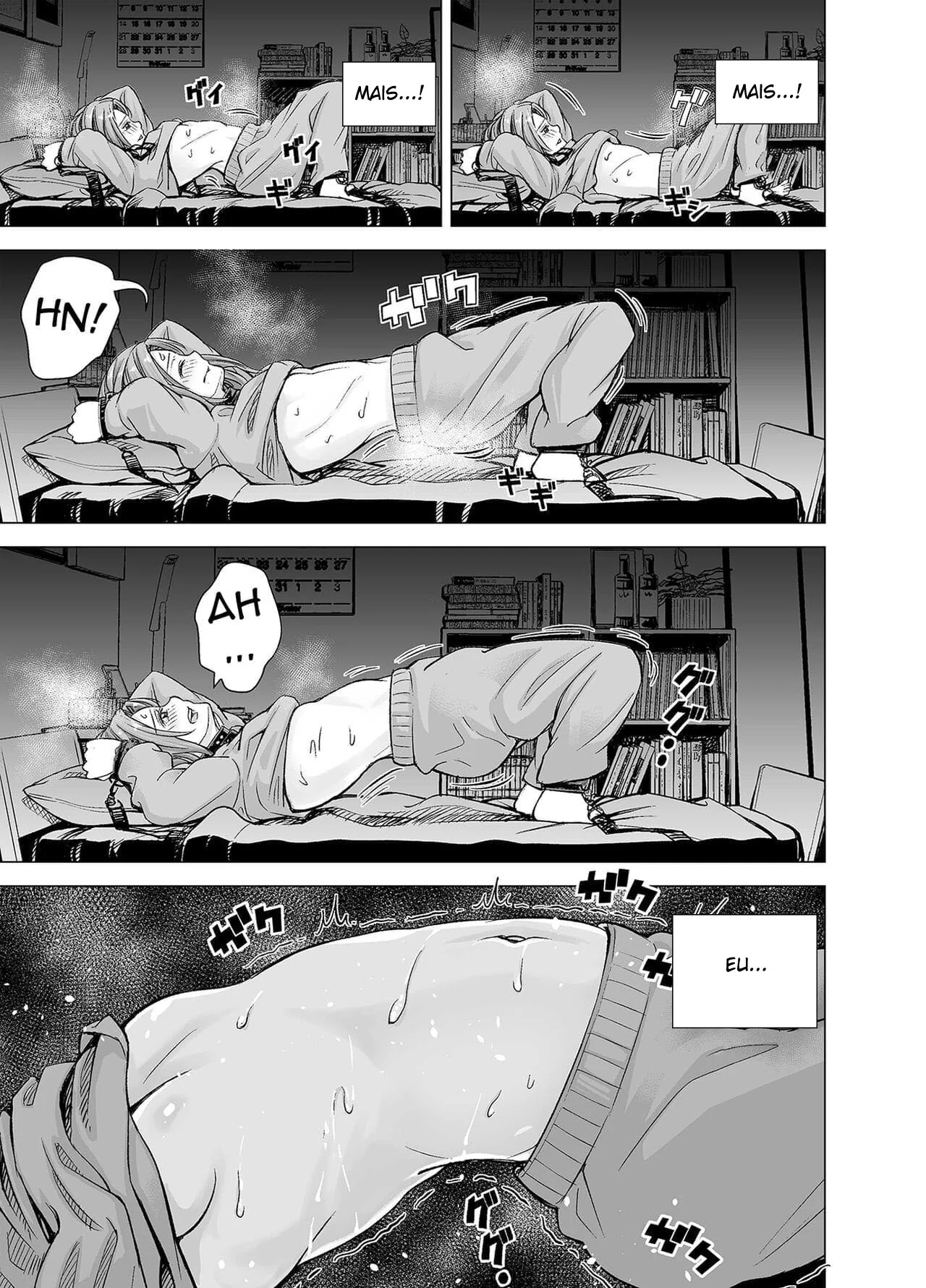 Vingança do Marido: Calção de Castidade e Piroca Punidora na Buçeta da Piranha Casada – HQ Brasileira em Hentai