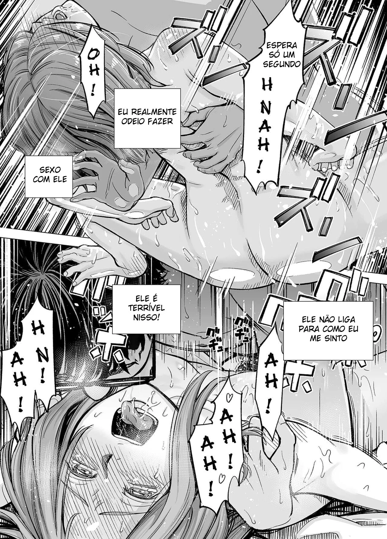 Vingança do Marido: Calção de Castidade e Piroca Punidora na Buçeta da Piranha Casada – HQ Brasileira em Hentai
