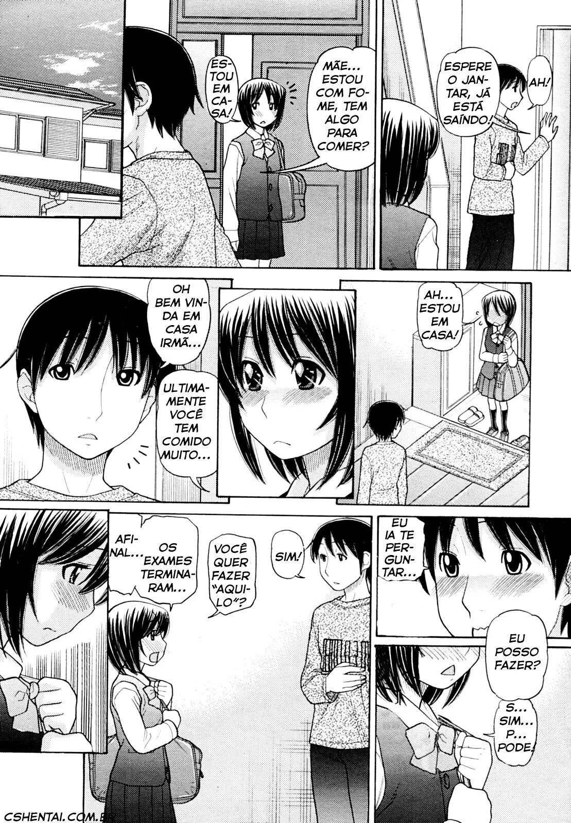 Irmã Puta Pedindo Rola – Hentai HQ Brasileiro