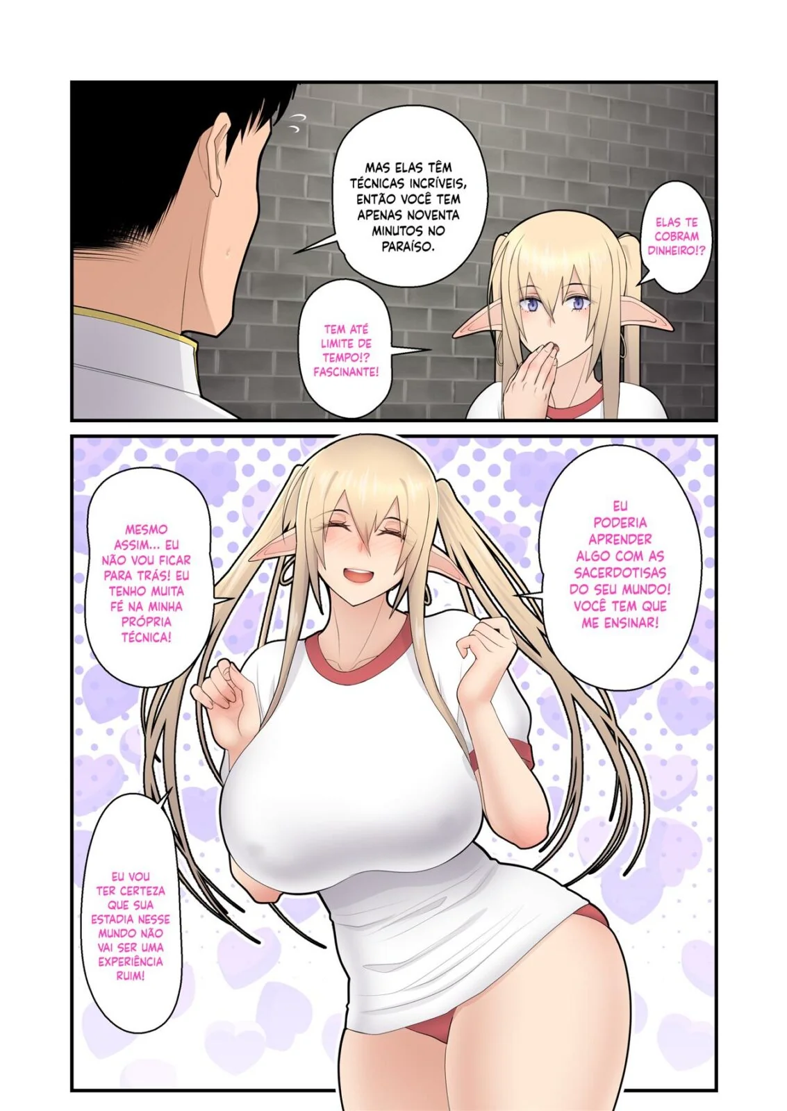 A Elfa Piranha na Sagração da Piroca em Hentai HQ Brasileiro