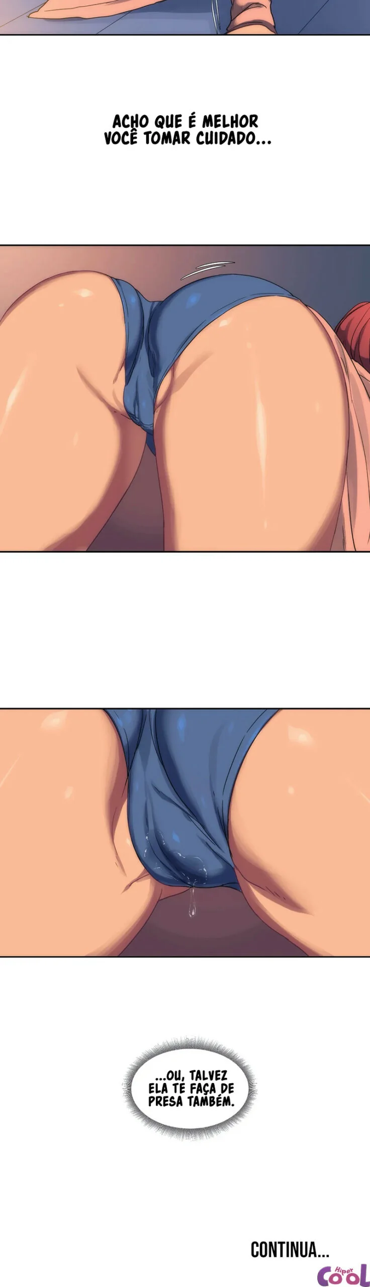 O Zelador Metendo na Buceta da Piranha da Piscina em Hentai HQ Brasileiro
