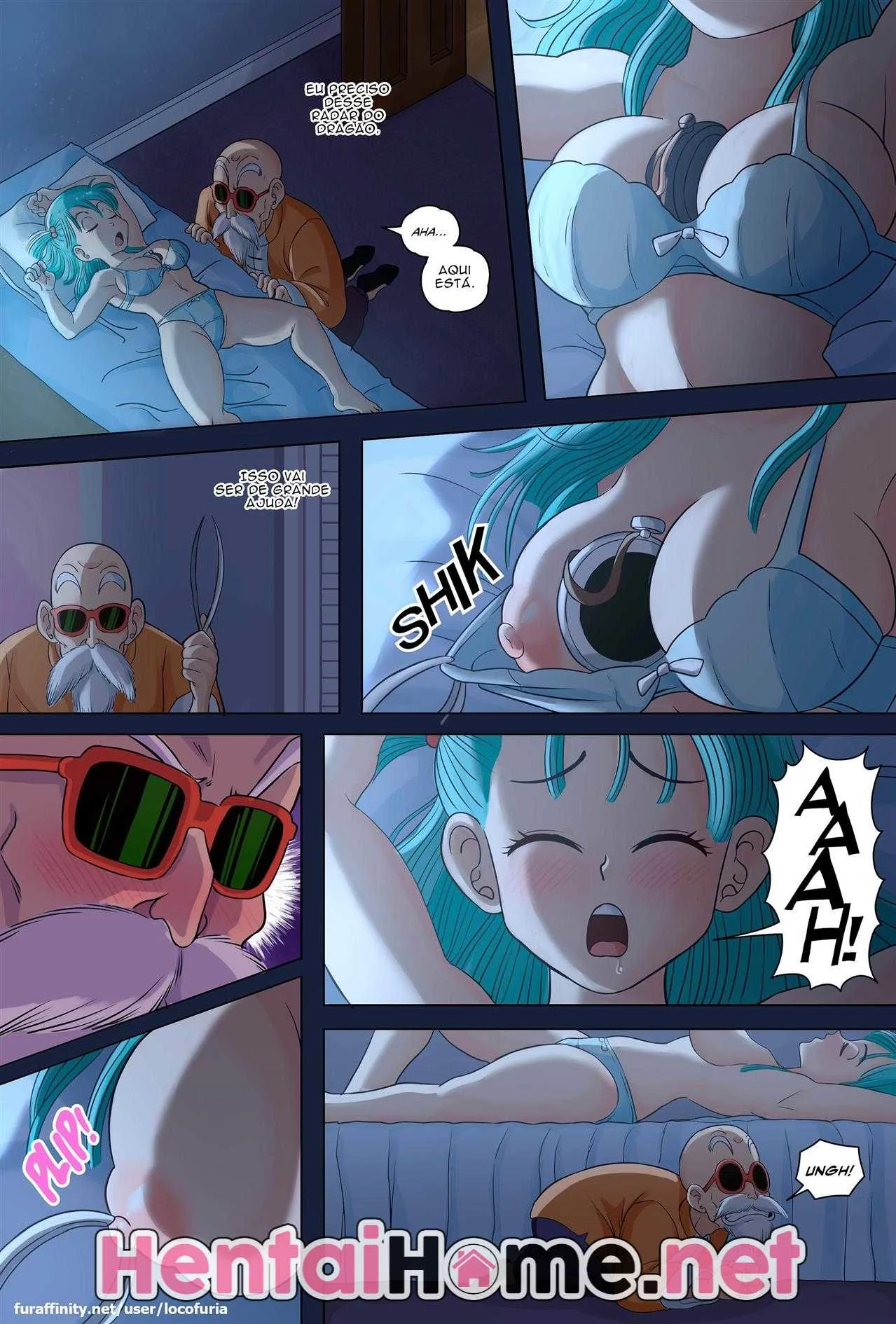 Dragon Ball: Festinha com Piranhas de Coelhinha do Mestre Kame em HQ Brasileiro