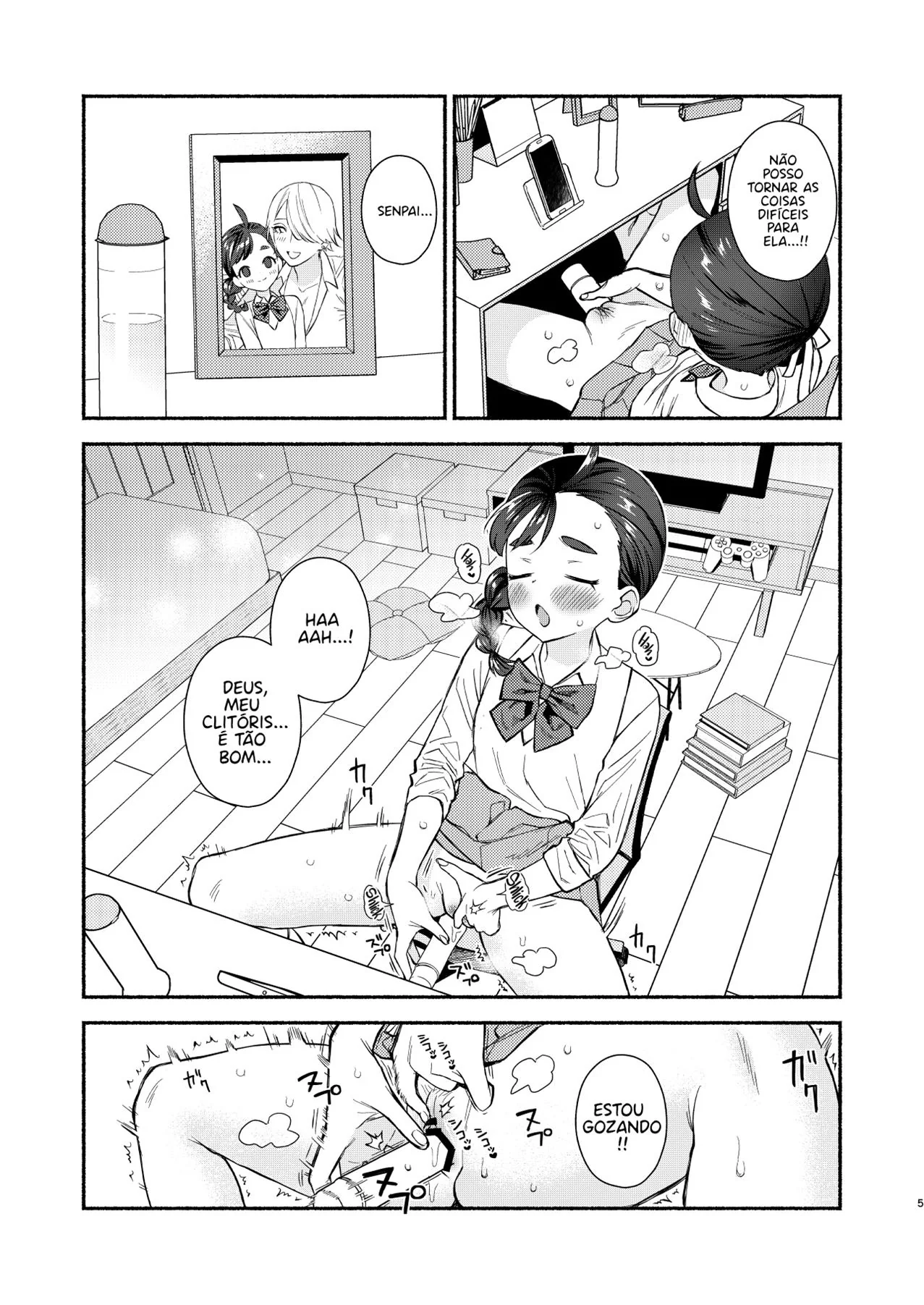 Asuka Futanari: Piranha satisfazendo sua buceta com rola em HQ Hentai