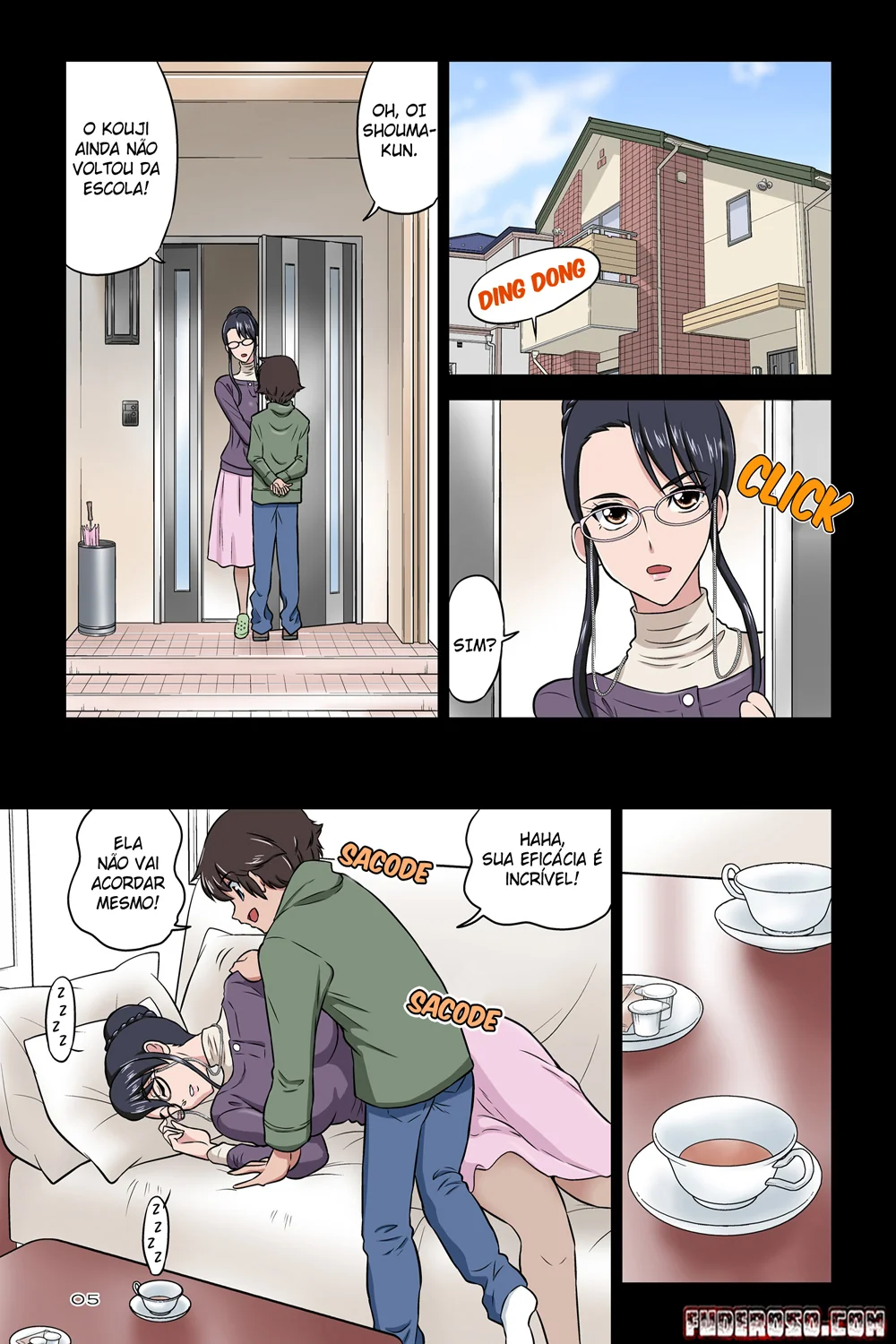 Tia Chikako Sofrendo Estupro Animal do Sobrinho – Hentai Incesto HQ Brasileiro