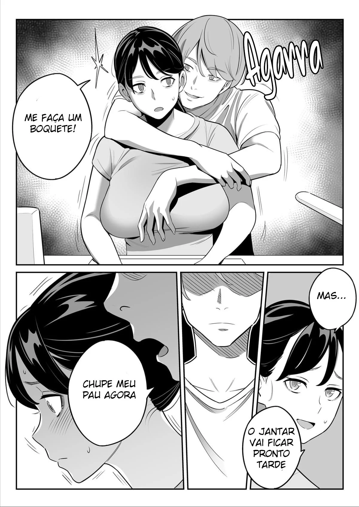Piranha da Agência Dando a Buceta na Rola Sem Pudor – Em Hentai HQ Brasileiro!