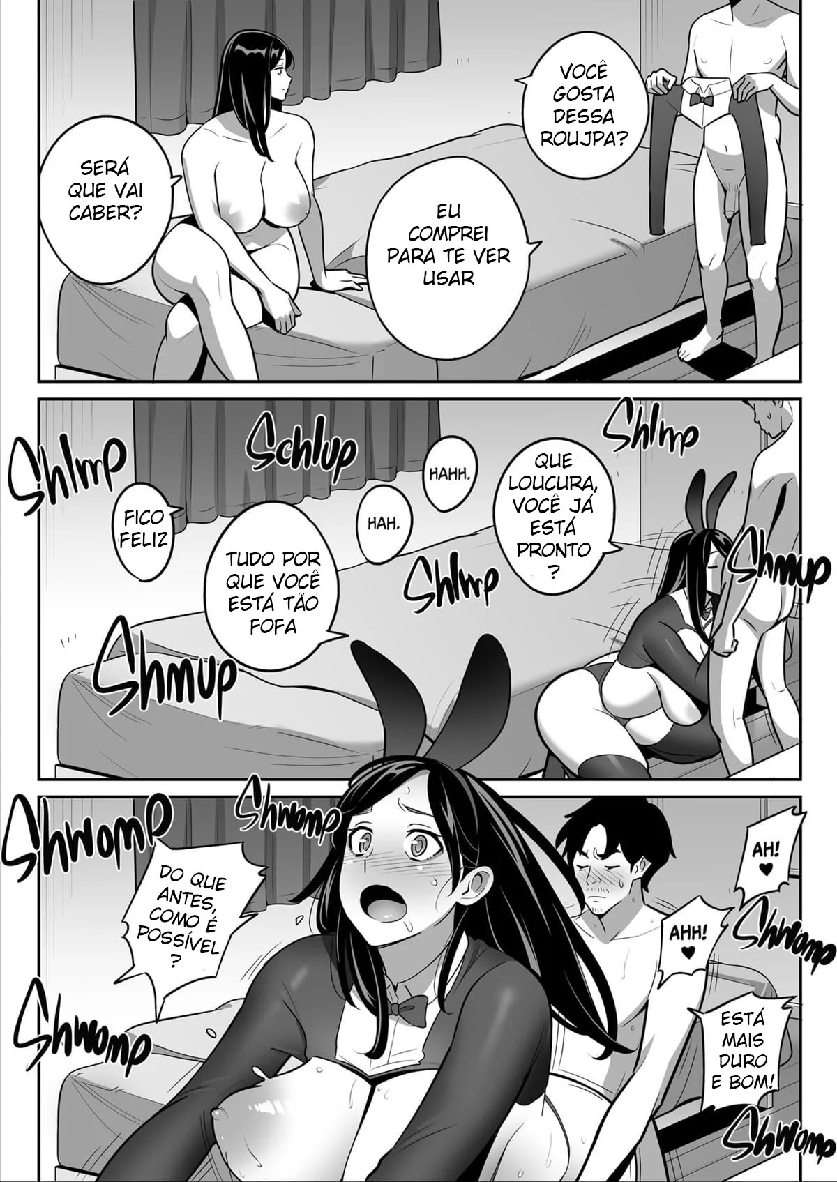 Piranha da Agência Dando a Buceta na Rola Sem Pudor – Em Hentai HQ Brasileiro!