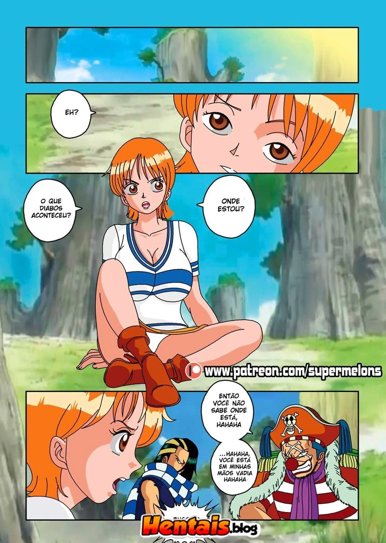 [REVISAR POST ⚠️✏️] One Piece Hentai: A Semente do Diabo