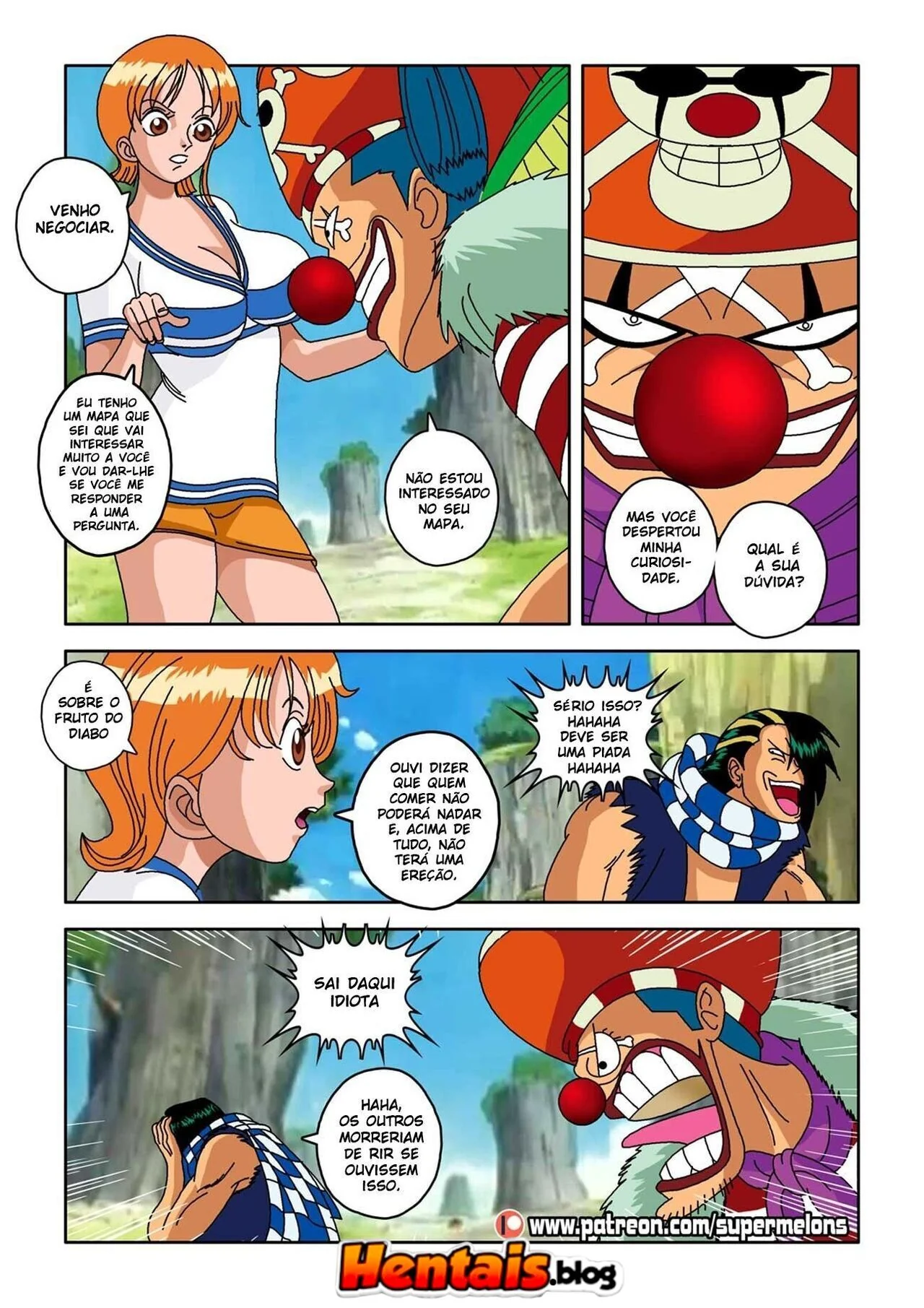 [REVISAR POST ⚠️✏️] One Piece Hentai: A Semente do Diabo