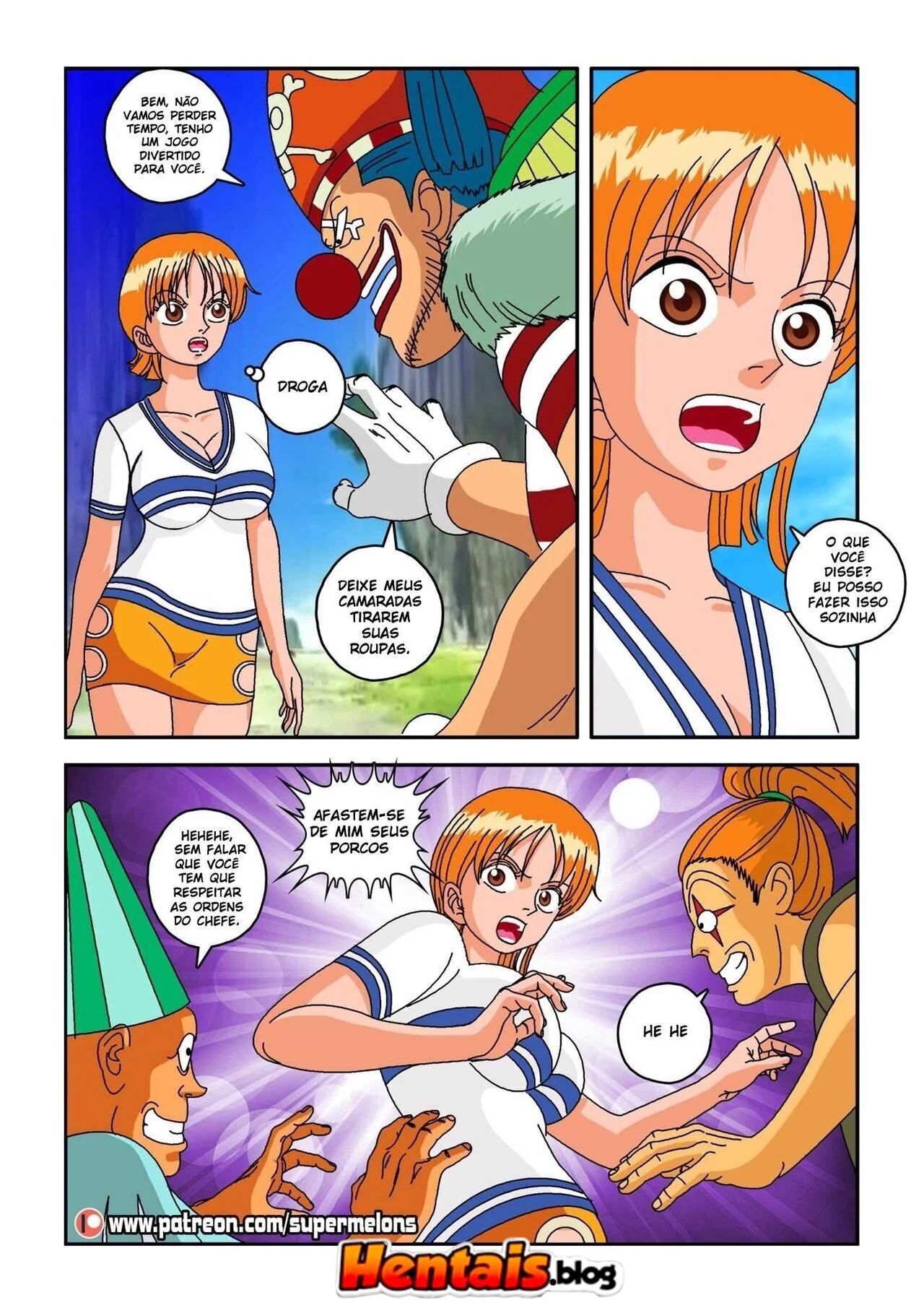 [REVISAR POST ⚠️✏️] One Piece Hentai: A Semente do Diabo