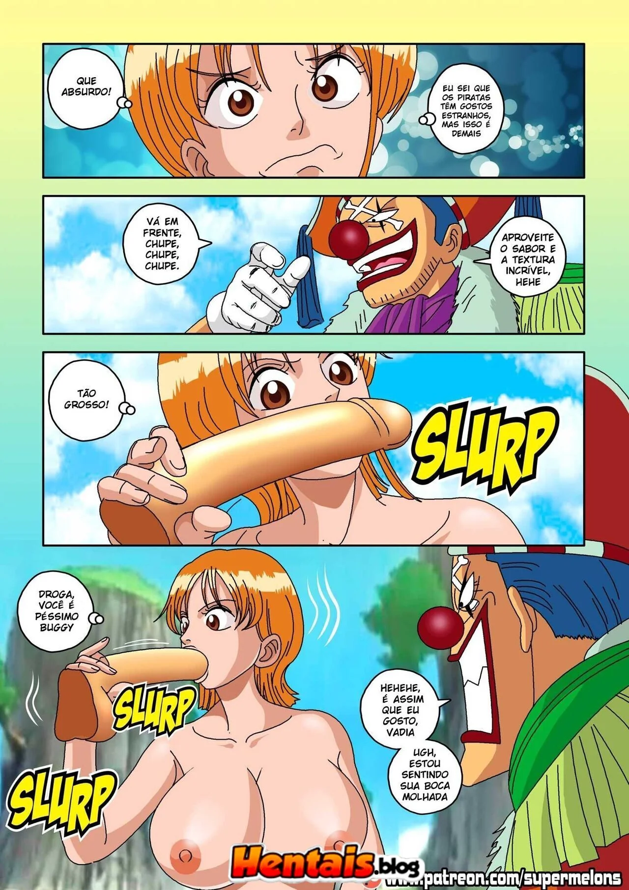 [REVISAR POST ⚠️✏️] One Piece Hentai: A Semente do Diabo
