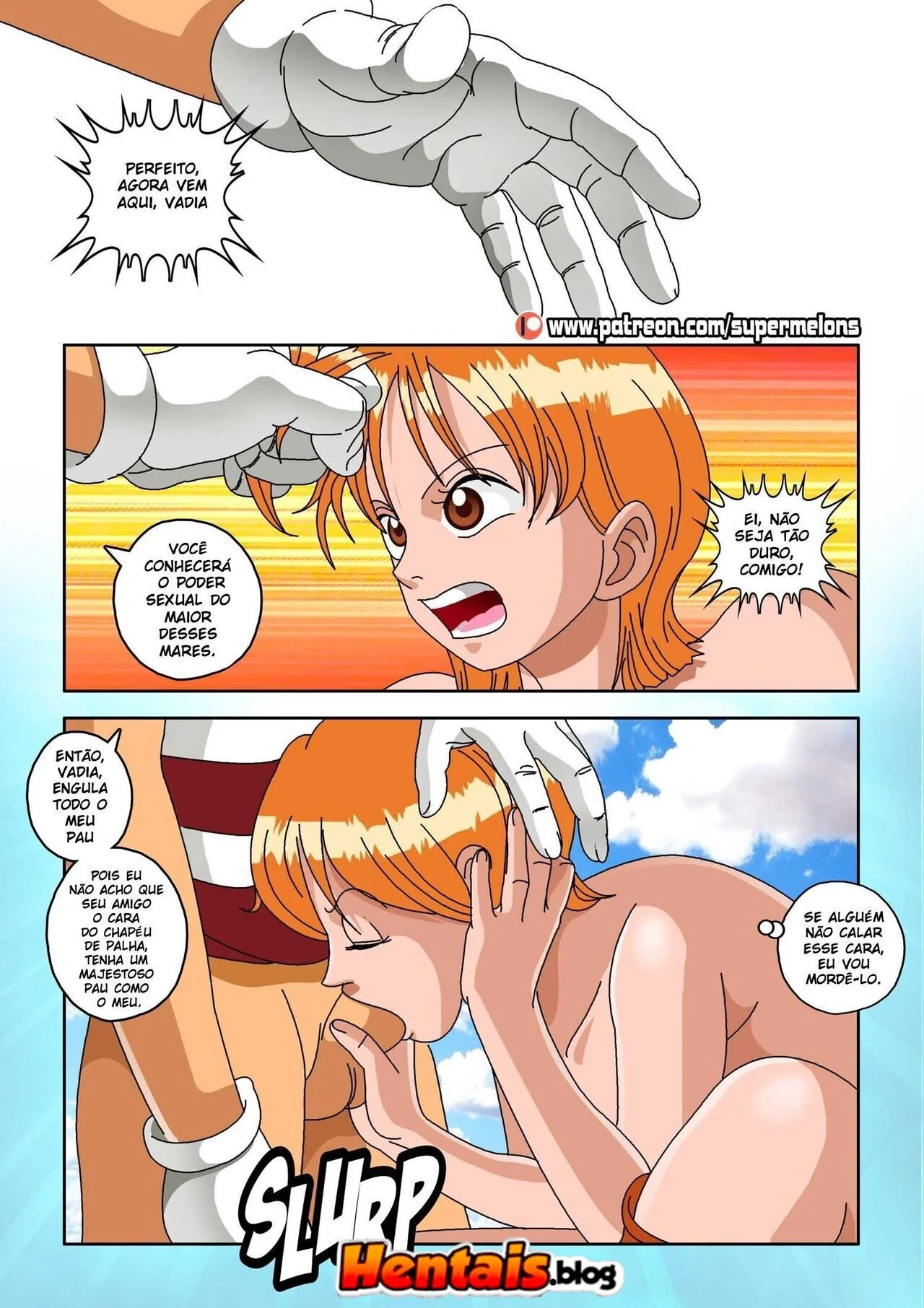 [REVISAR POST ⚠️✏️] One Piece Hentai: A Semente do Diabo