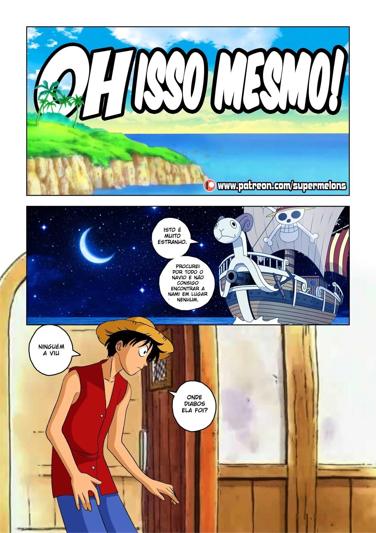 [REVISAR POST ⚠️✏️] One Piece Hentai: A Semente do Diabo