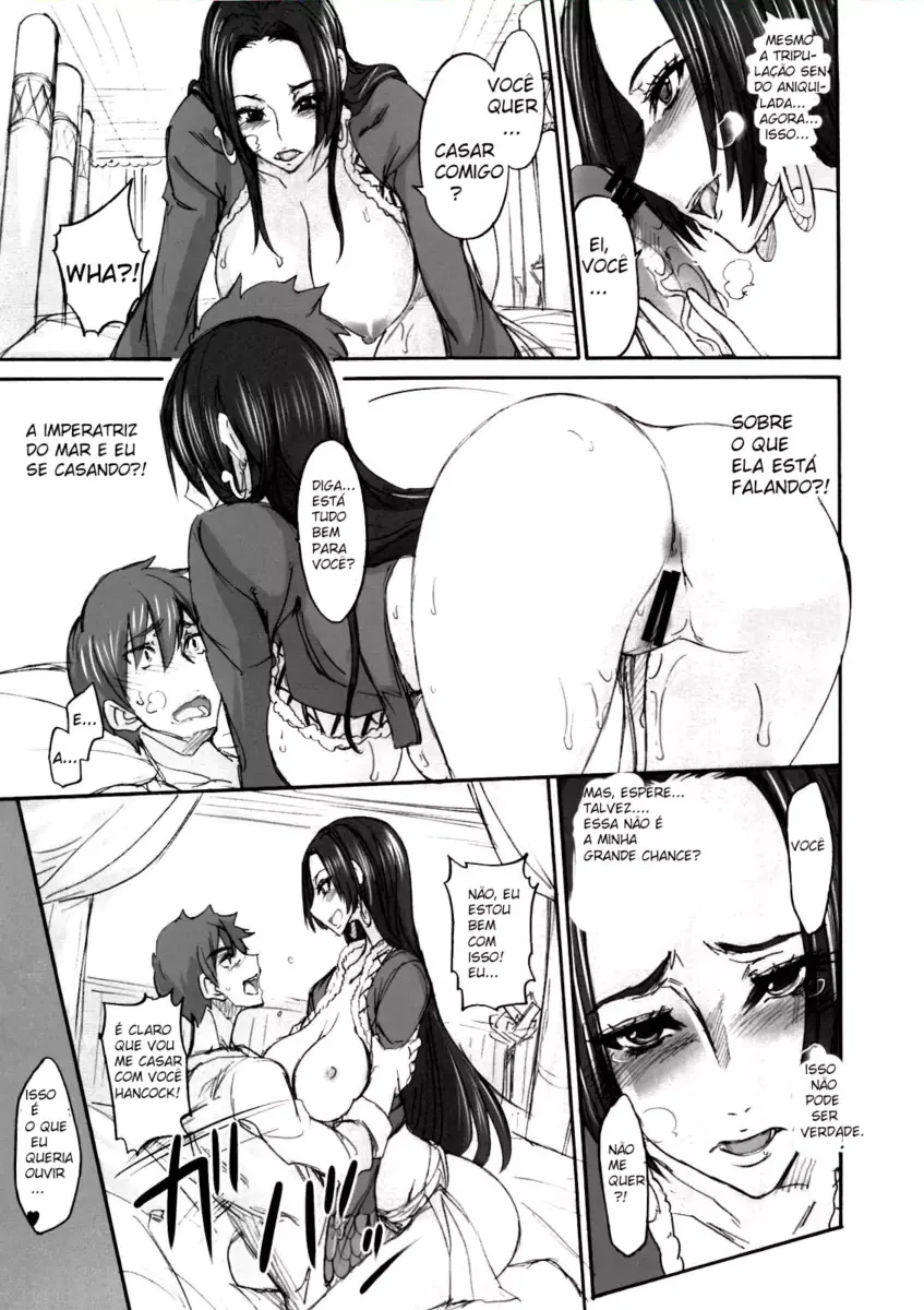 Boa Hancock e sua paixão por piroca – Hentai HQ Brasileiro