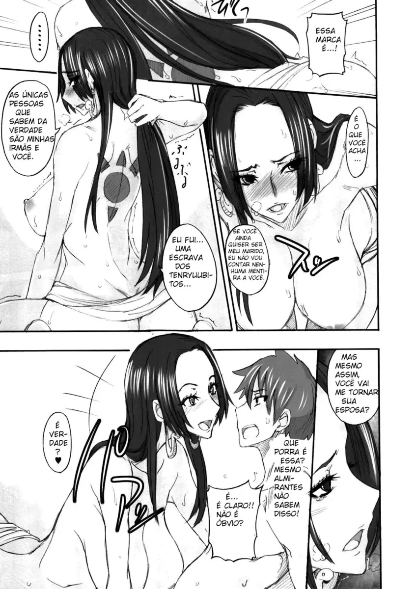 Boa Hancock e sua paixão por piroca – Hentai HQ Brasileiro