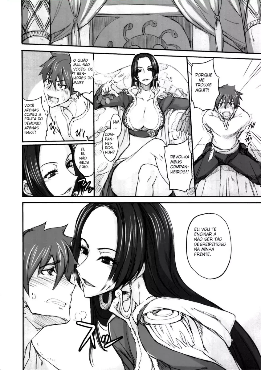 Boa Hancock e sua paixão por piroca – Hentai HQ Brasileiro