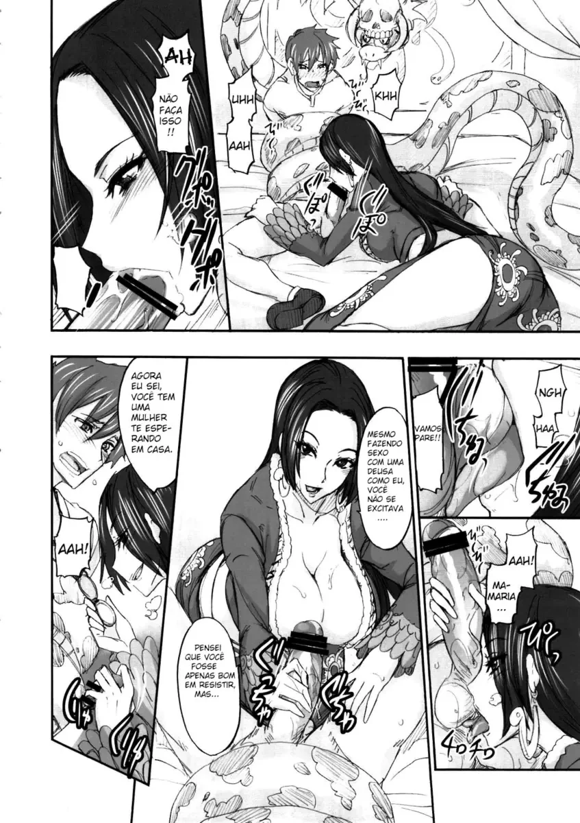 Boa Hancock e sua paixão por piroca – Hentai HQ Brasileiro
