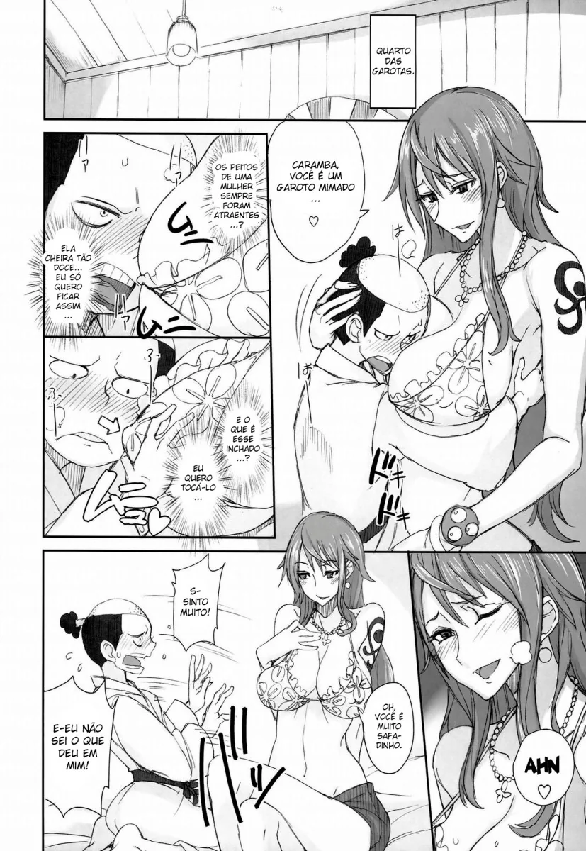 Boa Hancock, a Piranha Tarada dos Mares – Hentai HQ Brasileiro