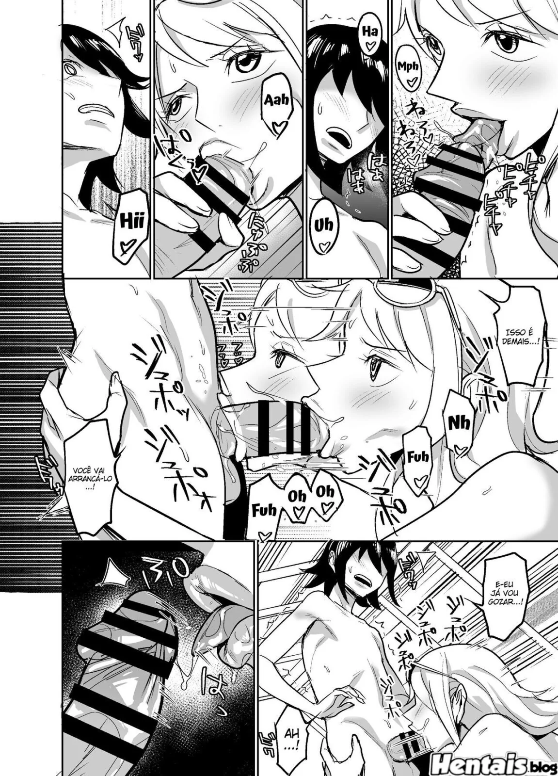 Nami e Nico Robin: Peitudas em Férias na Ilha – Massagem e Muita Putaria!” em Hentai HQ
