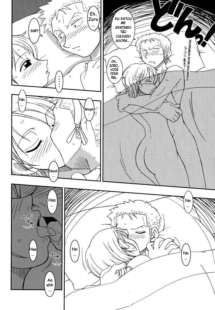 Nami a Piranha de Orange Pie: Cuidados Especiais do Zoro no Hentai HQ Brasileiro