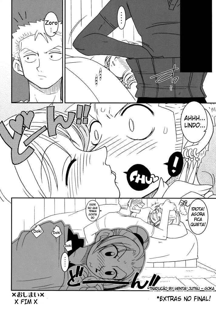 Nami a Piranha de Orange Pie: Cuidados Especiais do Zoro no Hentai HQ Brasileiro