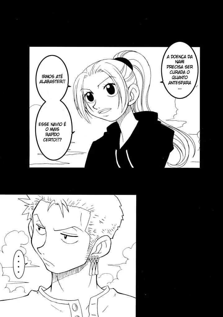 Nami a Piranha de Orange Pie: Cuidados Especiais do Zoro no Hentai HQ Brasileiro