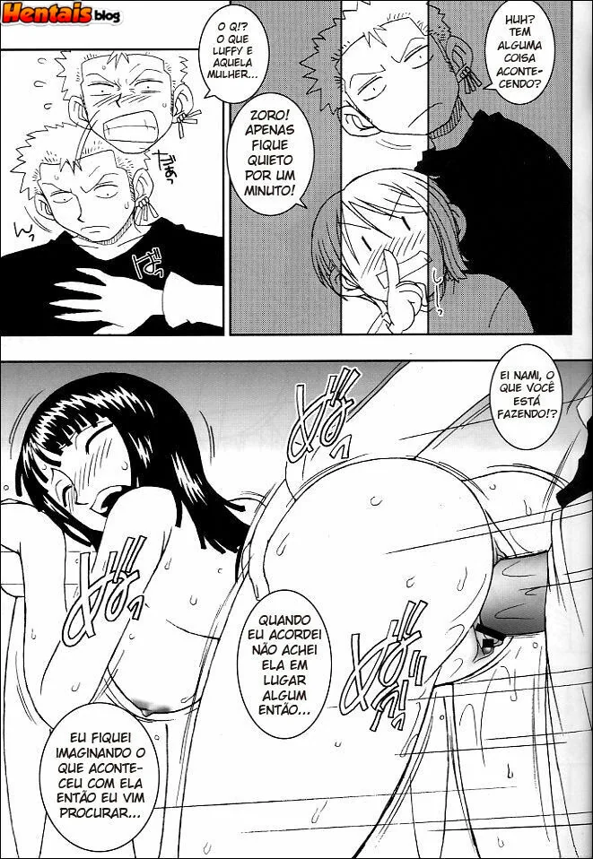 ORGIA PIRANHA: Nico Robin Repaginada – HQ BR