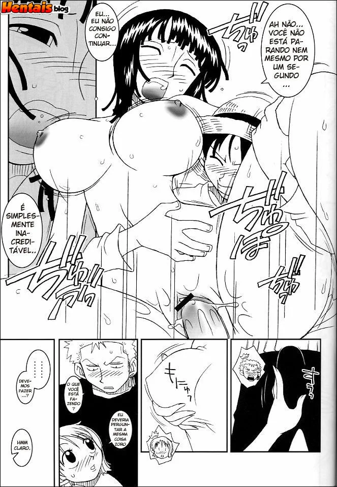 ORGIA PIRANHA: Nico Robin Repaginada – HQ BR