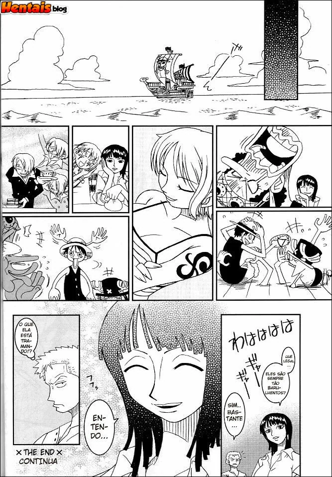 ORGIA PIRANHA: Nico Robin Repaginada – HQ BR