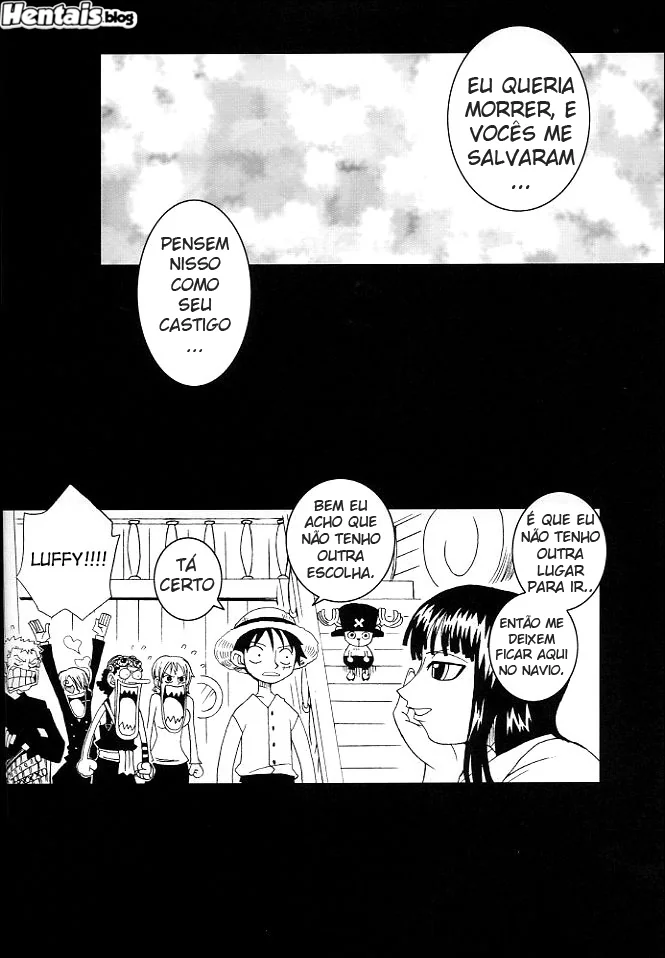 ORGIA PIRANHA: Nico Robin Repaginada – HQ BR