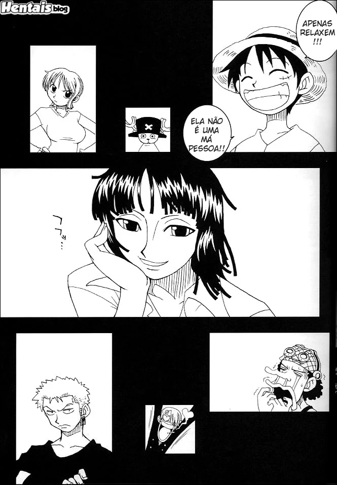 ORGIA PIRANHA: Nico Robin Repaginada – HQ BR