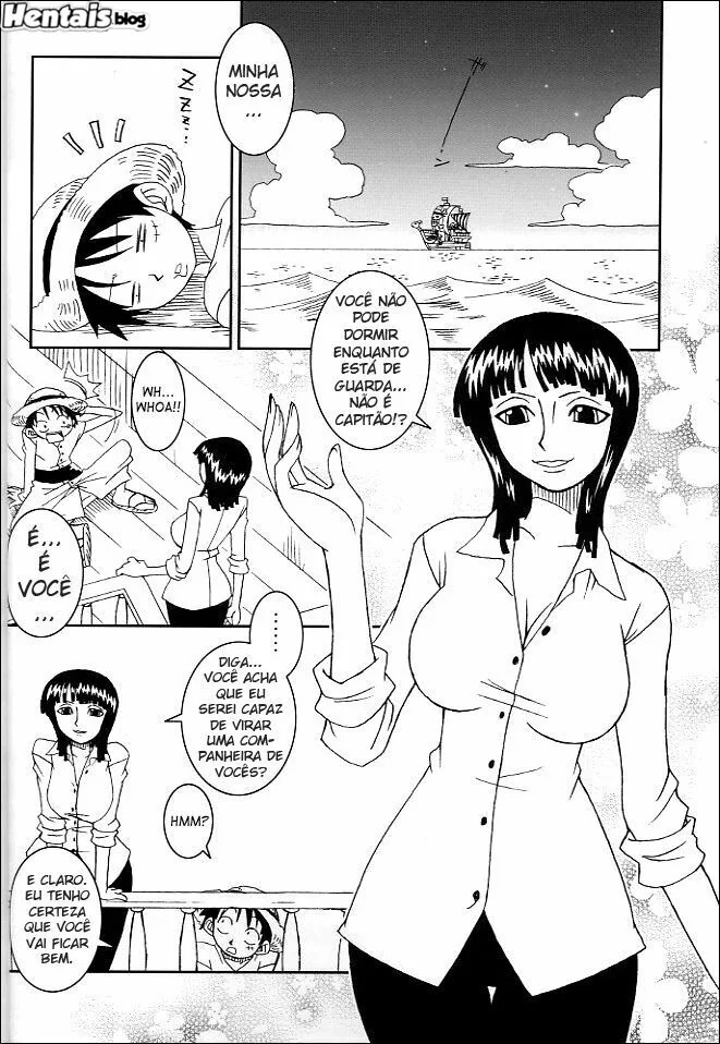 ORGIA PIRANHA: Nico Robin Repaginada – HQ BR