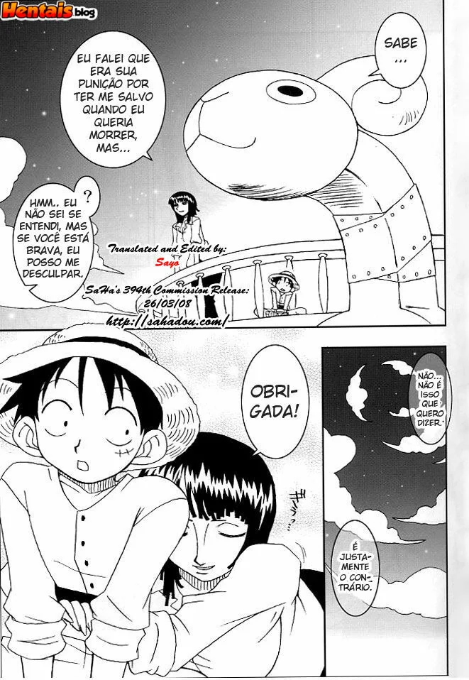 ORGIA PIRANHA: Nico Robin Repaginada – HQ BR