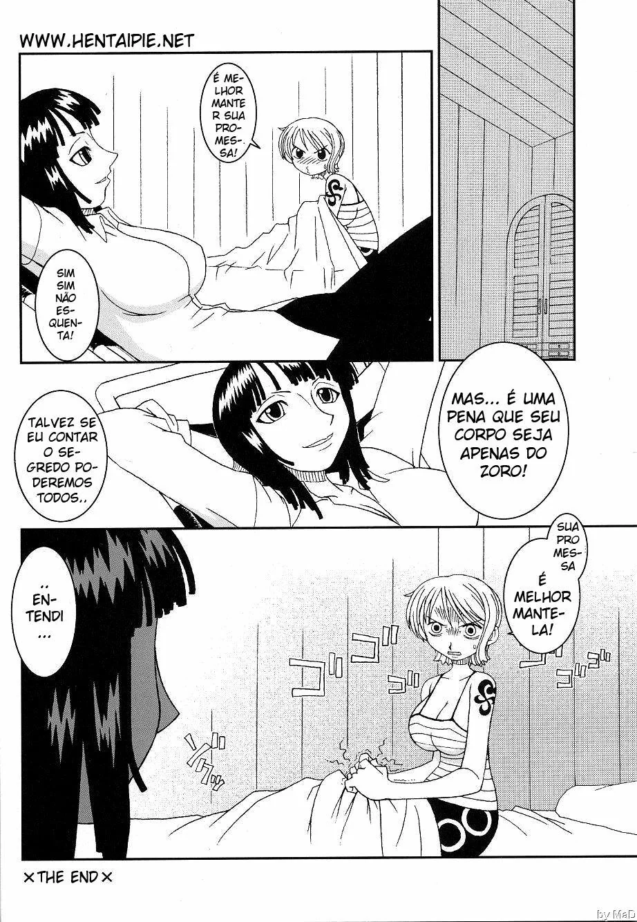 Nico Robin Futanari Enfia a Piroca na Buceta Gostosa da Nami – Orange Pie Vol. 5 em HQ Brasileiro