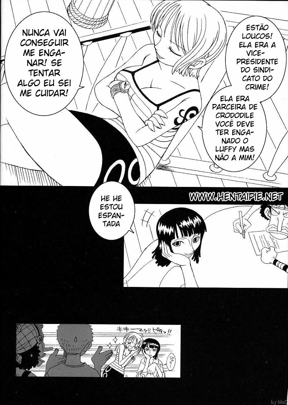 Nico Robin Futanari Enfia a Piroca na Buceta Gostosa da Nami – Orange Pie Vol. 5 em HQ Brasileiro