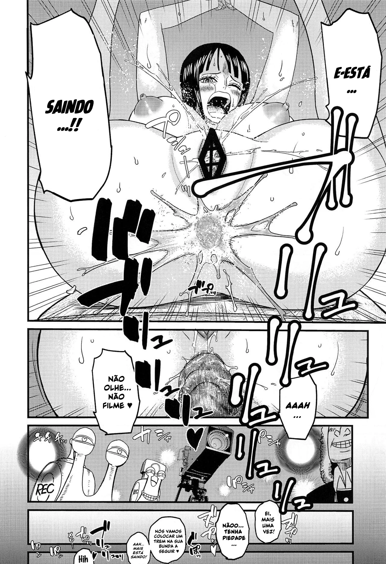 Robin’s Hole 2: A Buceta de Nico Robin Devorada por Malfeitores – HQ Brasileiro