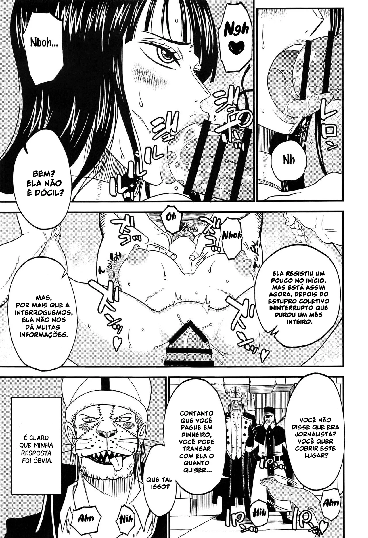 Robin’s Hole 2: A Buceta de Nico Robin Devorada por Malfeitores – HQ Brasileiro